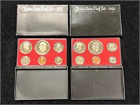 1974 & 1975 United States Proof Sets in Boxes