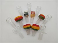 Glass Bowls Slides - Assorted Sizes & Colors