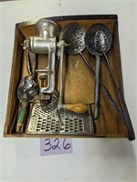 Vintage Kitchen Spoons & Items