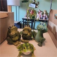Frog Home Decore - lot of 5
