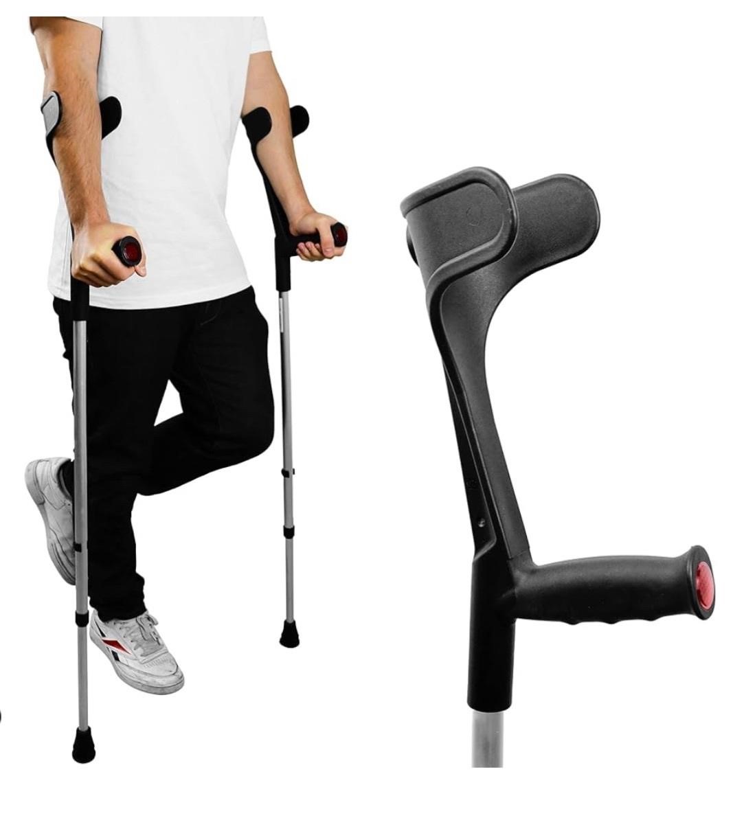 Pepe Mobility Crutches Black