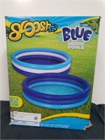 New flush blue Kitty pools 2 pack