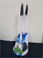 New Clorox toilet bowl plunger and brush
