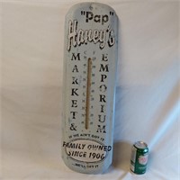 Metal "Pap" Haney's Thermometer