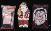 Santa Collection Pillow, Box, Card Holder