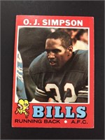 1971 Topps O.J. Simpson Card #260