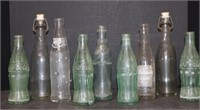 9 Vintage Bottles