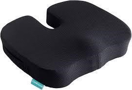 Black Memory Foam Seat Cushion A6