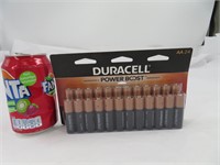 24 batteries AA Duracell Power Boost