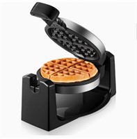 ($79) FOHERE Waffle Maker, 180° Rotating Waffle
