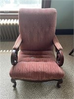 Unusual Upholstered Side Chair