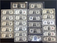 US Paper Currency Silver Certificates