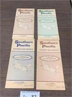 1969-70 Southern Pacific RR Train Schedule