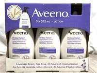 Aveeno Stress Relief Moisturizing Lotion 3 Pack