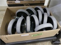 12- 5" RUBBER CASTERS