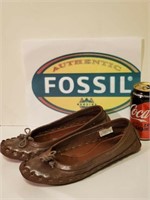 Fossil, chaussures en cuir P:7.5.