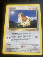 VTG BASIC POKEMON PIDGEY 86/130 LV 8 #16 / SHIPS