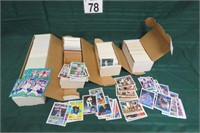 4 Boxes MLB 1980's & 90's Cards