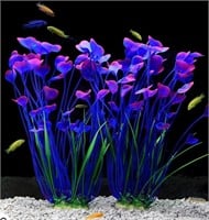 JIH Plastic Plants for Aquarium,Tall Artificial