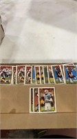 Box of football cards may or may not be full set