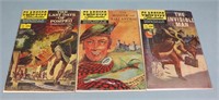 (3) Issues of Classics Illustrated Comicbooks