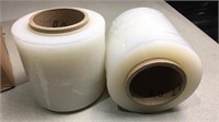 12 rolls of pallet wrap, 5"x1500'
