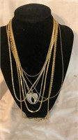 Necklaces, 8, various lengths