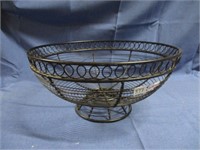 wire basket .