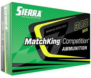 Sierra A227501 MatchKing Competition 308 Win 175 g