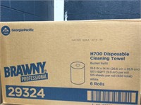 Brawny H700 Disposable cleaning towel(Case 6Rolls)