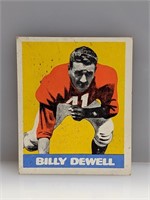 1948 Leaf #39 William (Bill) Dewell Cardinals End