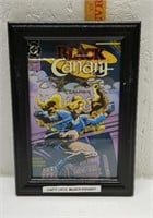 Black Canary Framed and Signed  Caity
