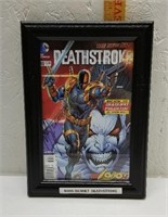 Deathstroke Framed and Signed Manu