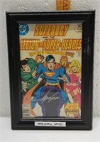 Superboy Framed and Signed  Mike Grell