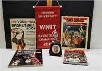 In Your Face Basketball Book. 2 Bobby Knightn IU