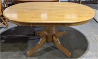 (L) Oak Dining Table. 60x42x30
