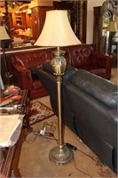 Fancy Brass Floor Lamp