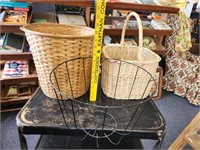 Lot of Baskets Holders Decor