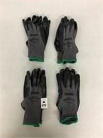 4 PAIRS NITRILE NYLON GLOVES