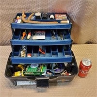 Fishing Tackle Box w/ Fishing Accessories