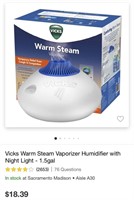 HUMIDIFIER (OPEN BOX, POWERS ON)