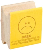 Center Enterprise CE624"Frown Face" Wood Stamp