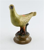 Borghese pottery figural dove figurine 9”