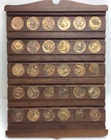 30 AMERICAN MINT COMMEMORATIVE COIN COLLECTION