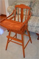 Wood High Chair