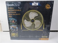 Geek Aire 16" Rechargeable Outdoor Fan