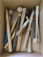 Hammers and hammer handles.