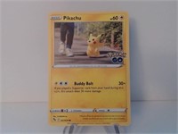 Pokemon Card Rare Pikachu Stamped 27/78