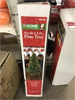 New Pre Lit 6.5 Ft Pine Tree