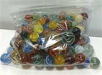 Bag of variety of marbles